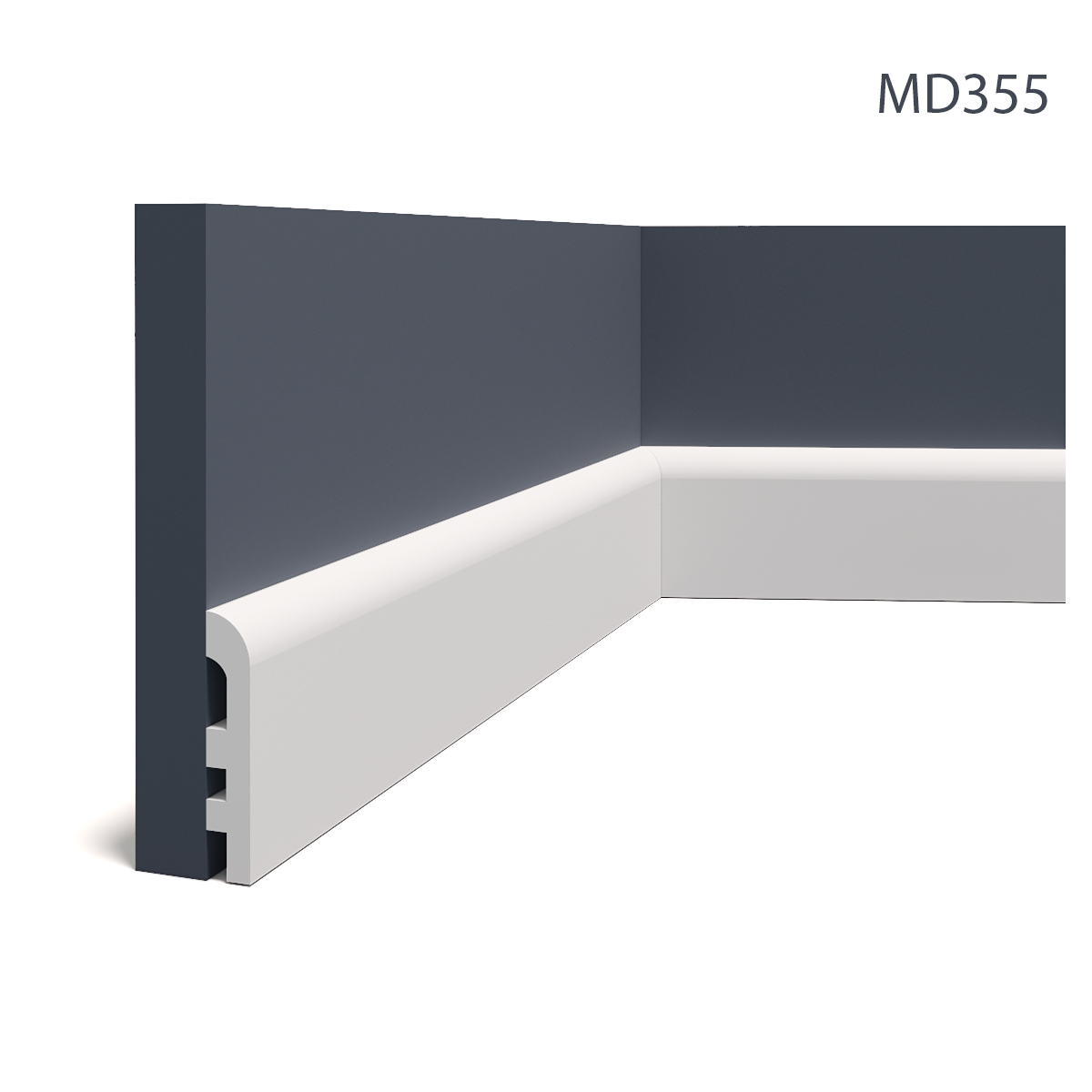Plinta flexibila MD355F, 200 X 9.7 X 1.8 cm, Mardom Decor 1.8